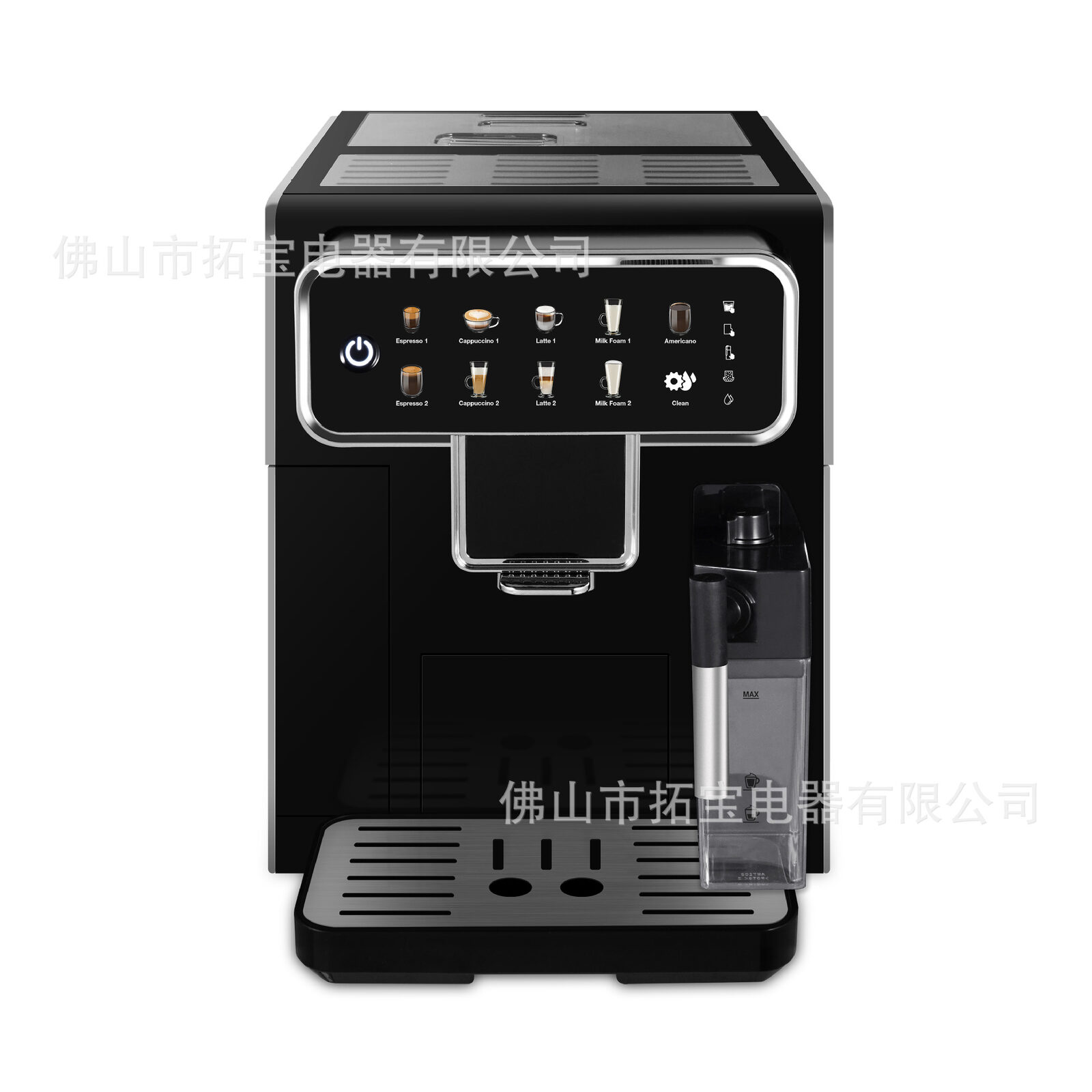 Coffelady Fully Automatic Espresso Coffee Machine with Grinder 1.2-1.8L