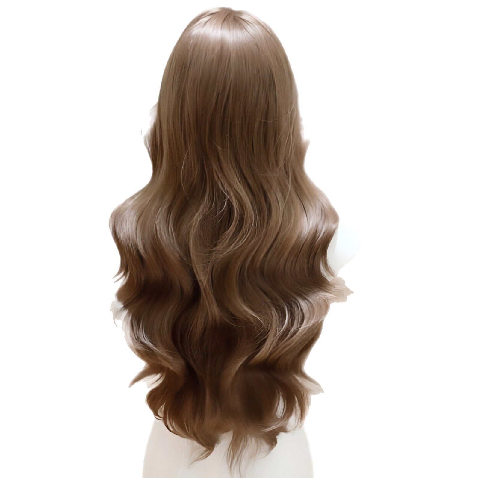 Sweetheart Kitten Coney Long Curly Wig with Middle Parting