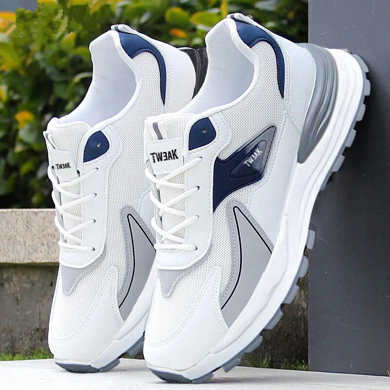 Men's Breathable Mesh Running Shoes Casual Sports Sneakers
