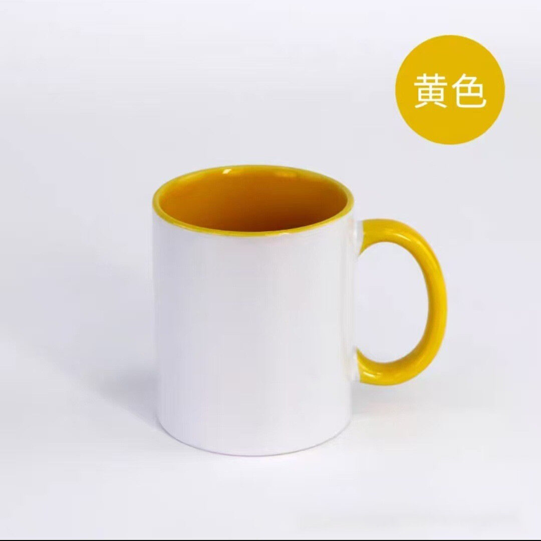 Customizable Ceramic Coffee & Milk Mug with Logo Printing