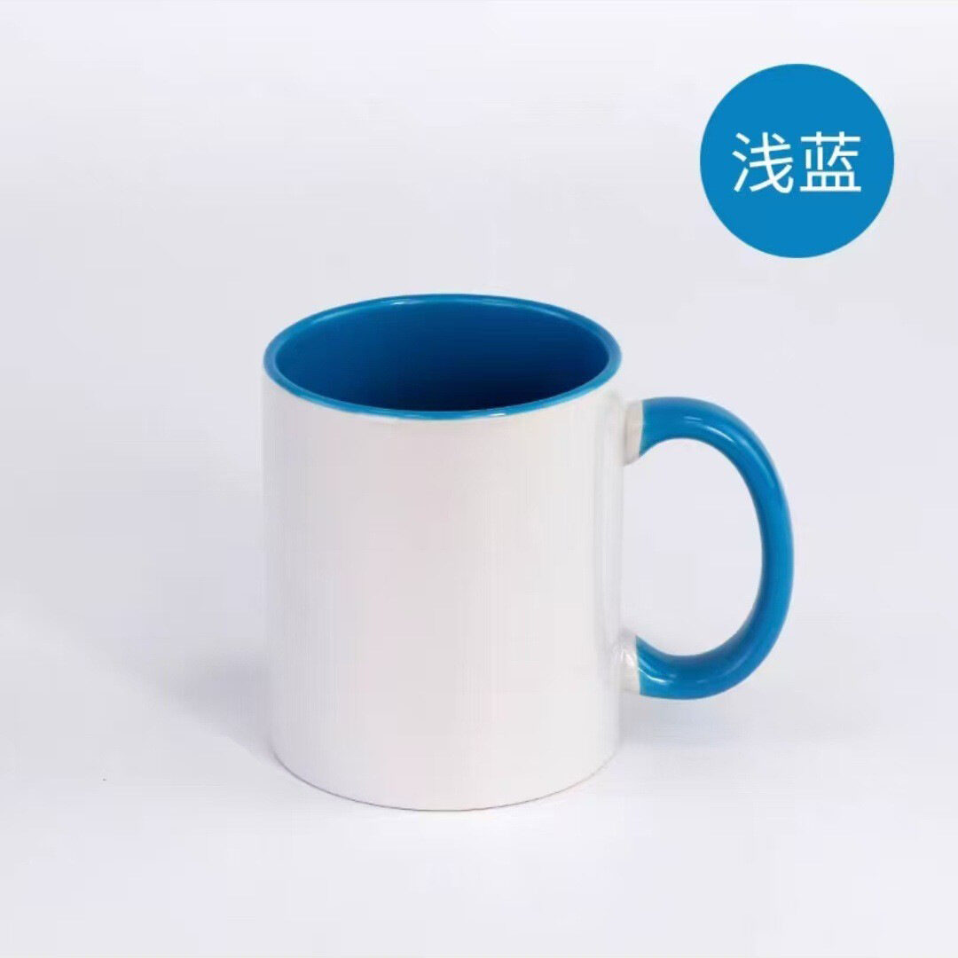 Customizable Ceramic Coffee & Milk Mug with Logo Printing