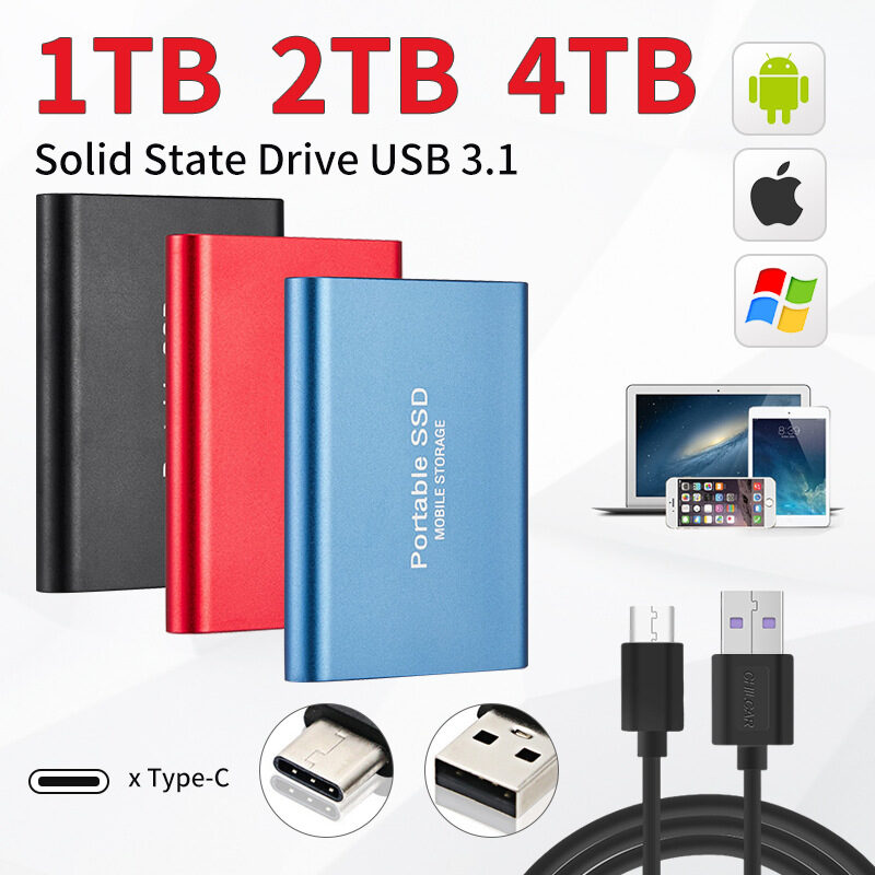 Mobile SSD Hard Drive
