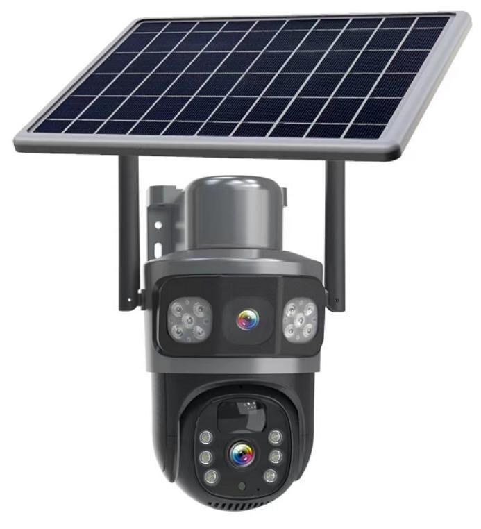 WiFi: VSD10 4G: VSD10-DL-4G- Dual Lens Solar Camera 10MP