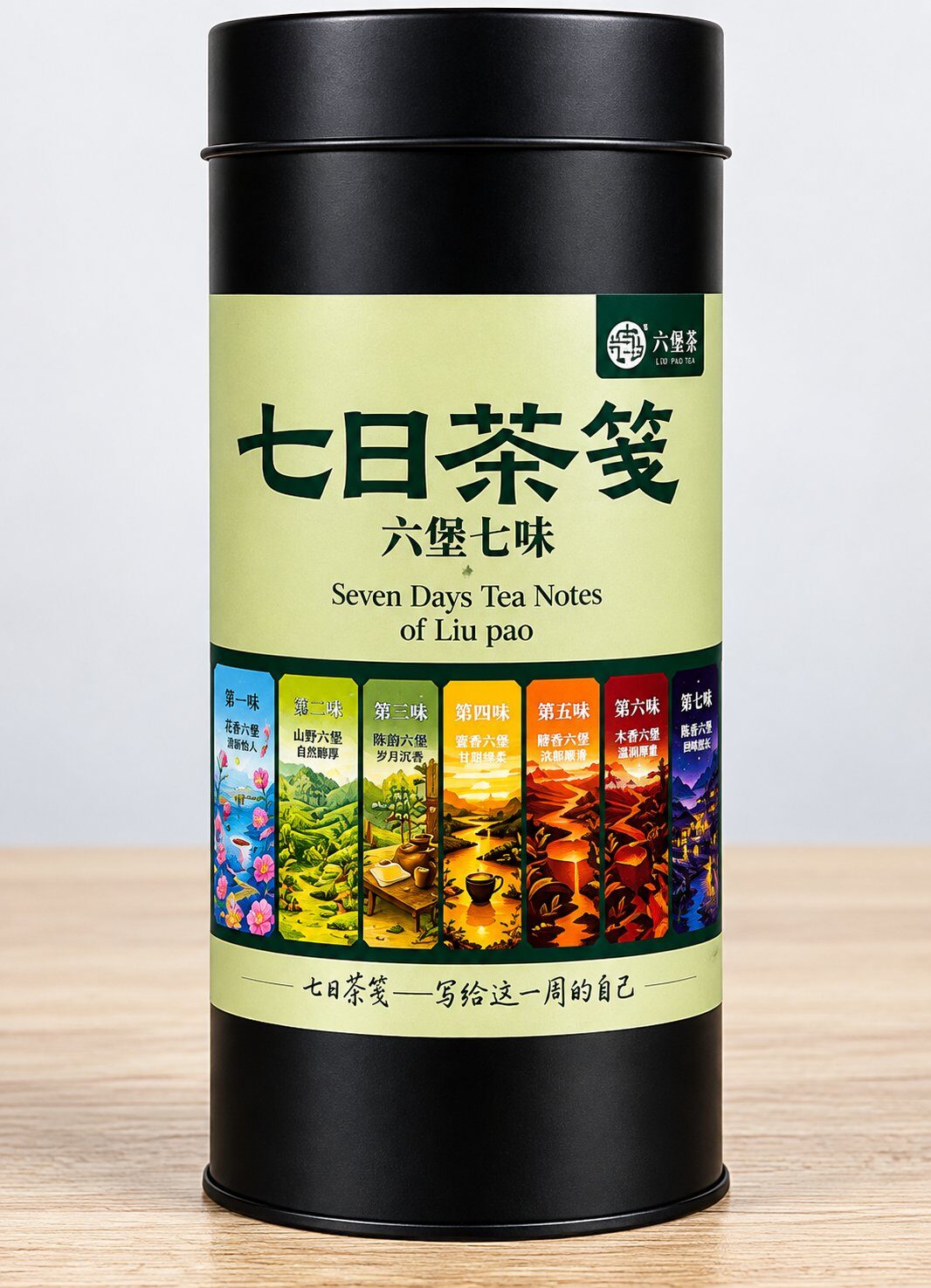 Seven-Day Tea Notes・Liubao Tea Sampler