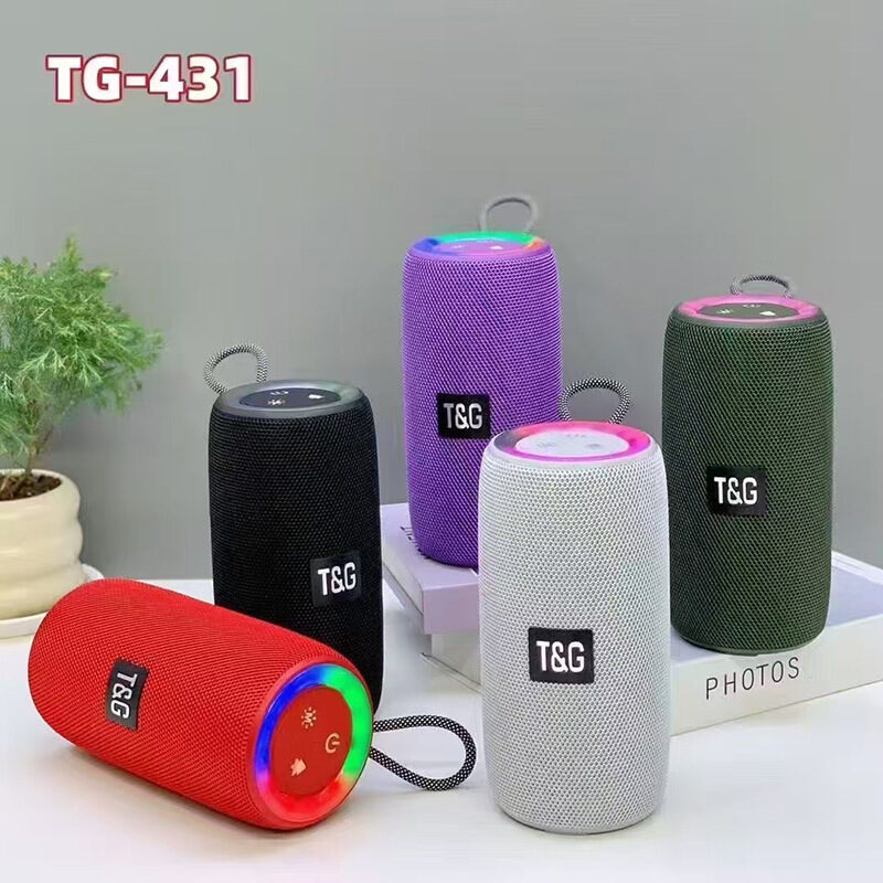 TG-431 Portable Bluetooth Speaker with Colorful Light Ring